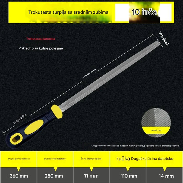 High carbon steel woodworking hand sanding tool file