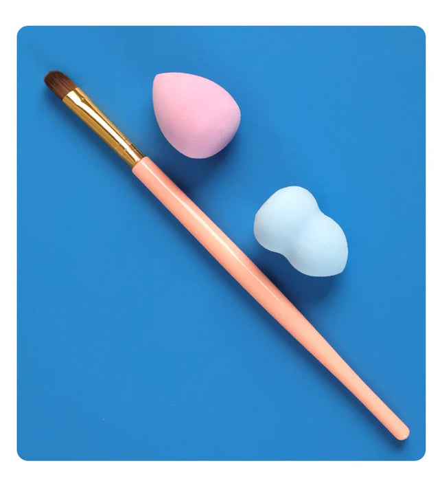 Soft and Non Shedding Makeup Brush Sponge Set