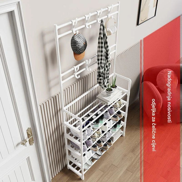 Bedroom and living room multi-layer shoe racks are easy to assemble