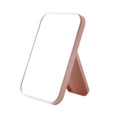 Portable high definition folding vanity mirror