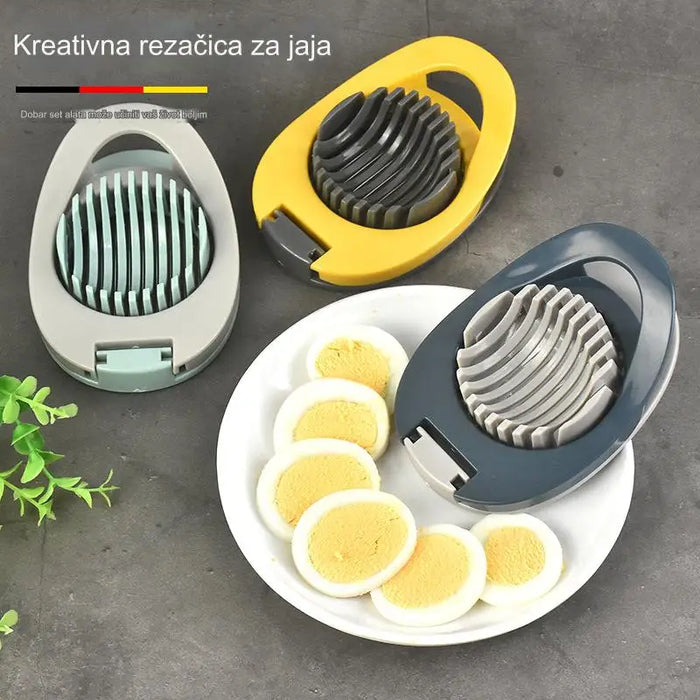 Lightweight and practical egg slicing tool