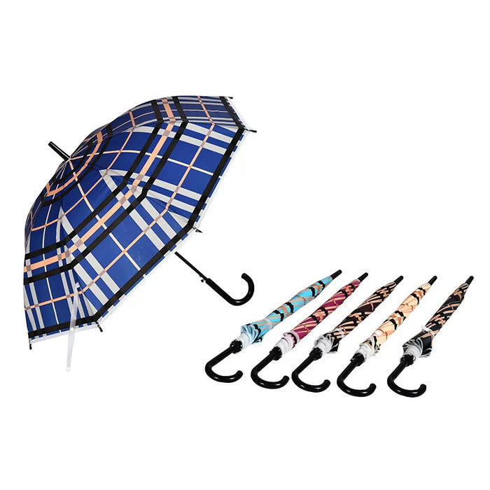 Creative plaid umbrella, multi-color umbrella