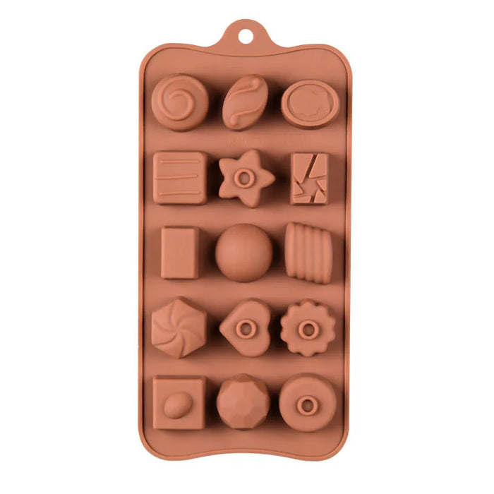 High-quality silicone molds for chocolate making and candy DIY - perfect for pudding