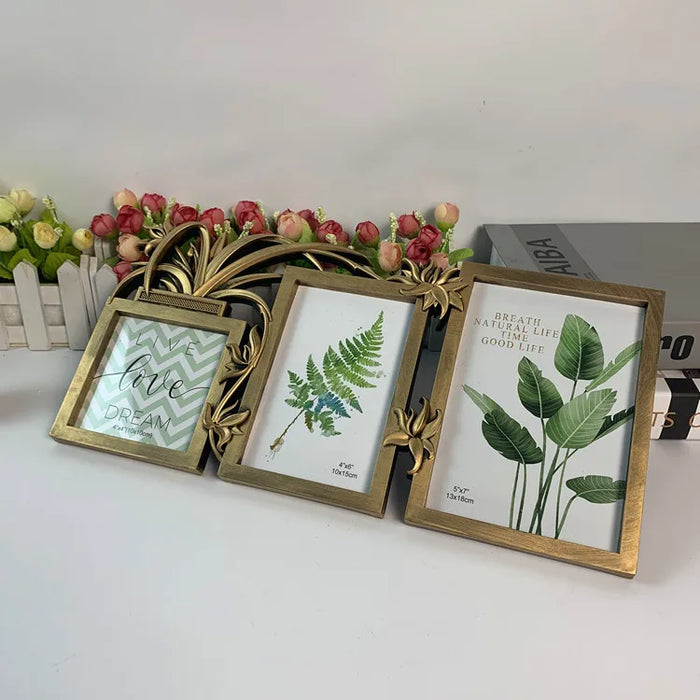 Individual decorative photo frame