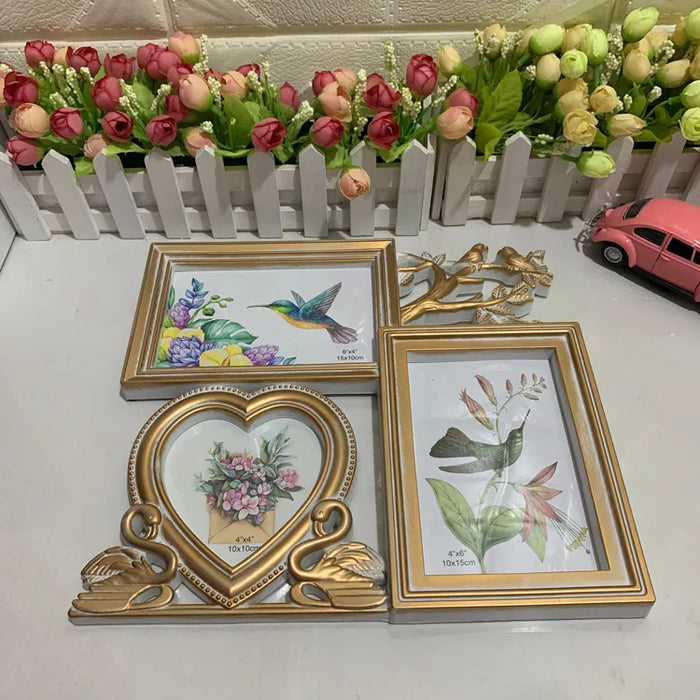 Decorative photo frame, simple and elegant photo stand