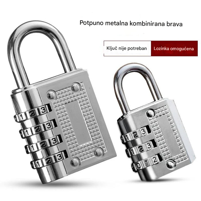 Ultra Small Password Lock for Suitcases and Backpacks