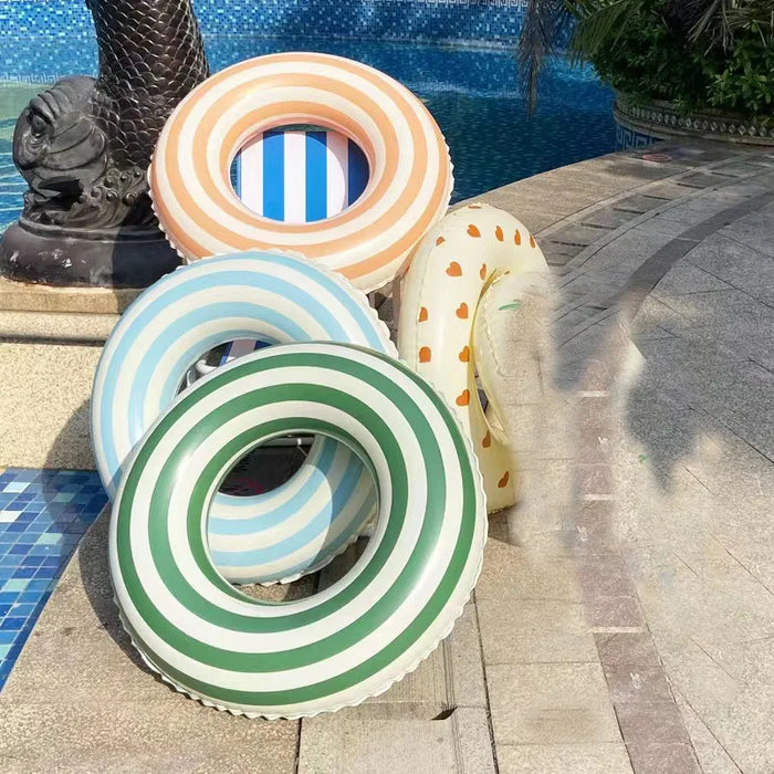 New double-layer children's swimming ring PVC inflatable