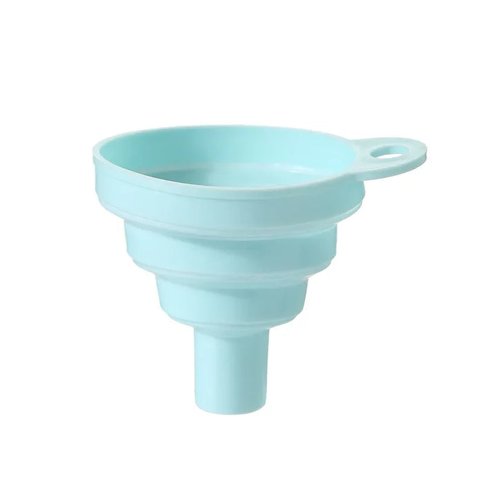 Large Diameter Silicone Funnel for Liquid Separation - Perfect for Kitchen Use!