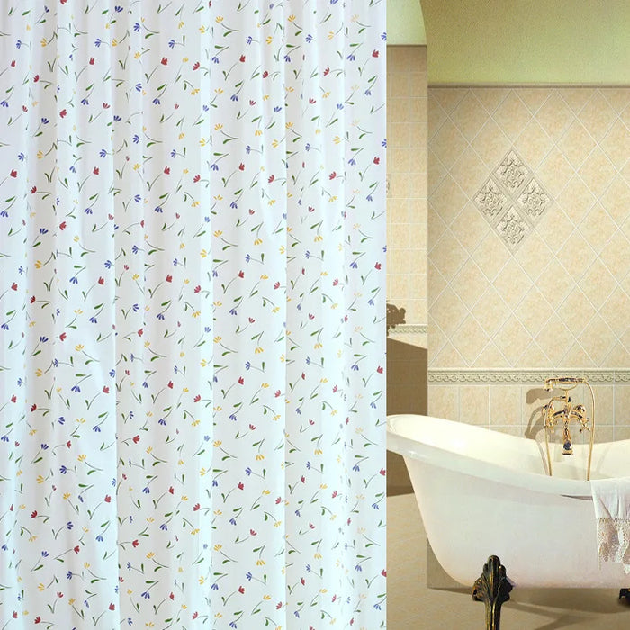 PEVA shower curtain for modern minimalist bathroom decoration