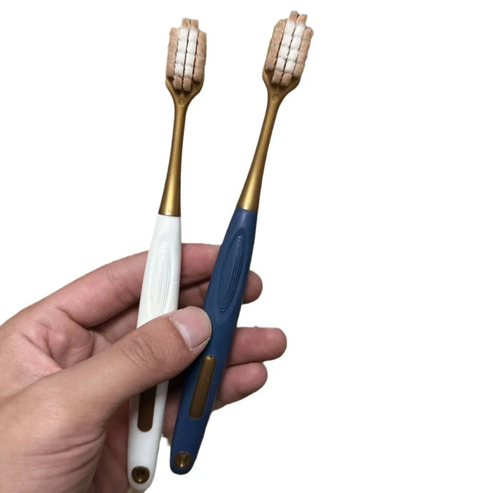 Soft toothbrush for couples at home, wide head design