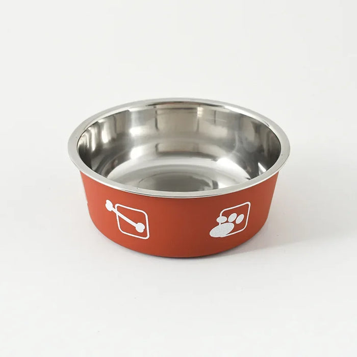 Double Pet Feeding Bowl