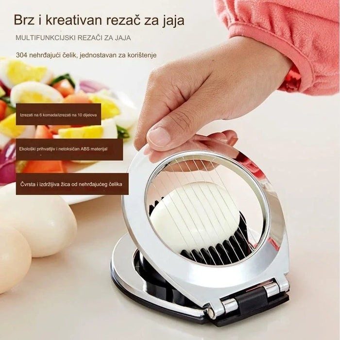 Multi Functional 2-in-1 Egg Slicer