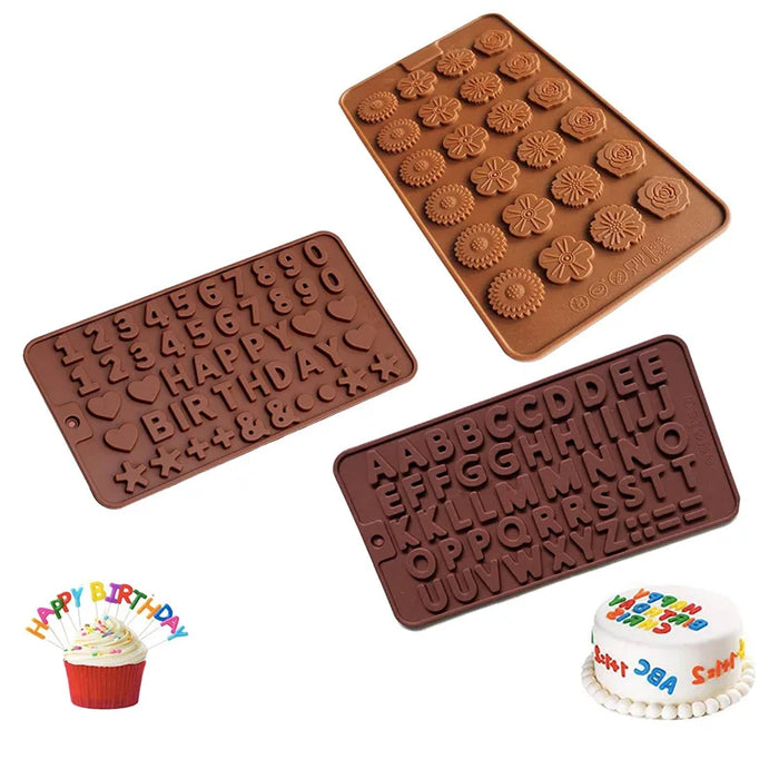 Button-Shaped Silicone Mold for Cake and Chocolate Making