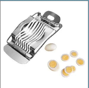 Creative Stainless Steel Egg Cutter Split Slicer