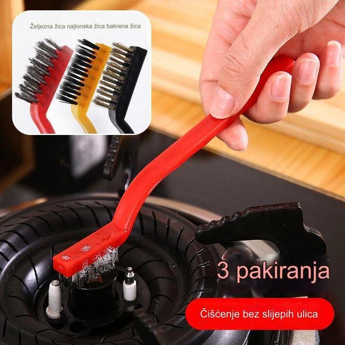 Kitchen stove cleaning multi-functional cleaning brush