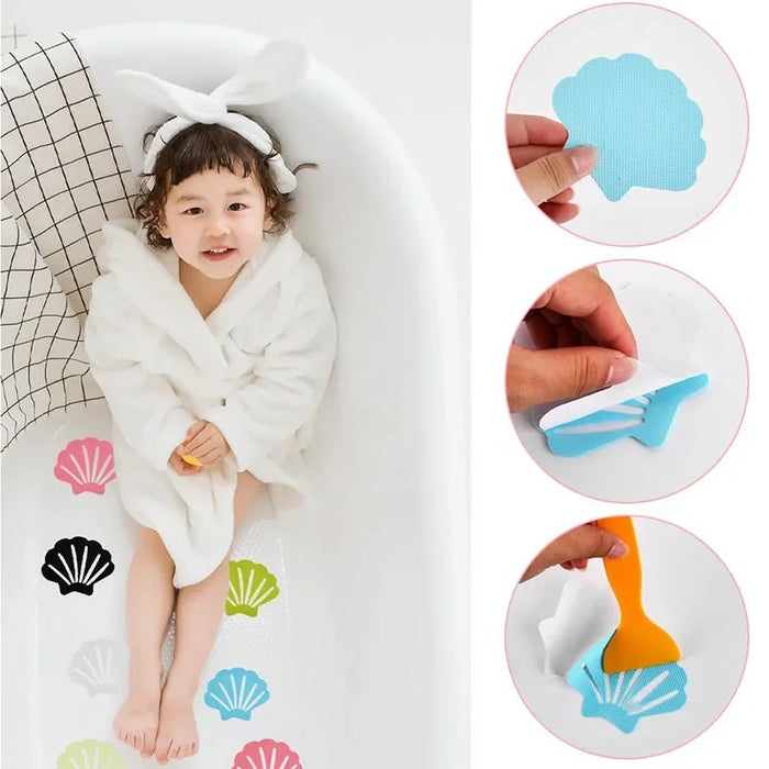 Peva Rubber Shell Bathroom Anti Slip Sticker