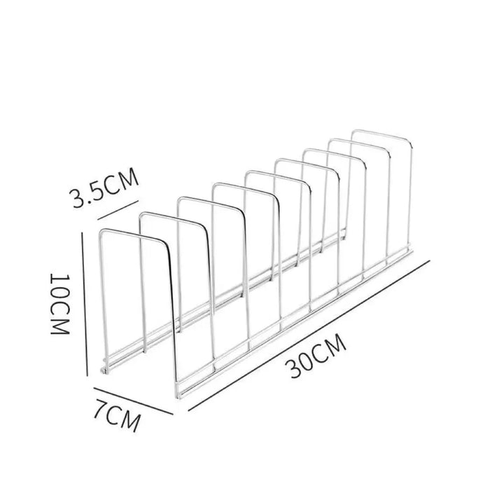 New stainless steel dish rack, space-saving dishwasher rack