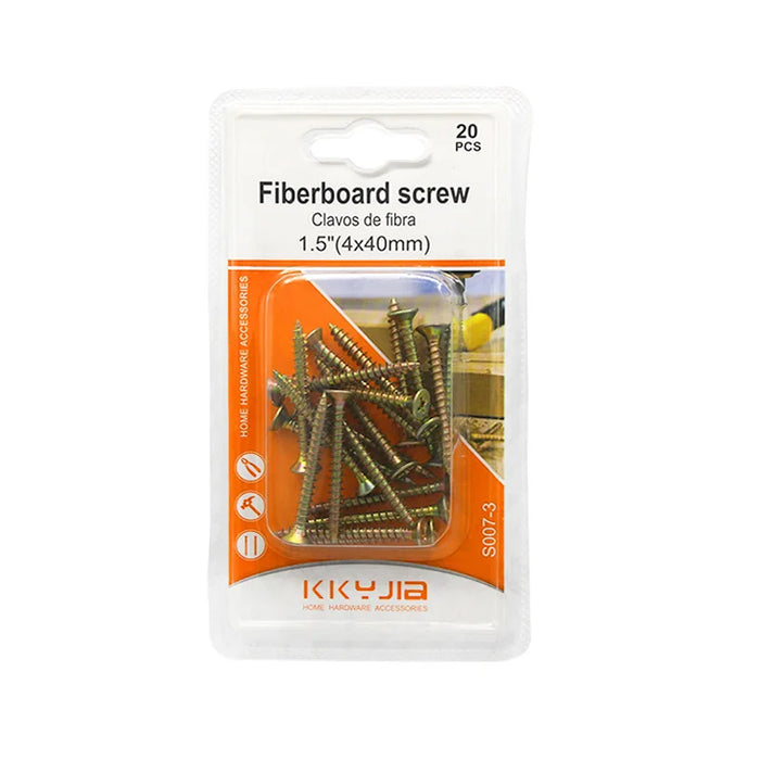 Protect your woodworking projects with these high-performance fiberboard screws