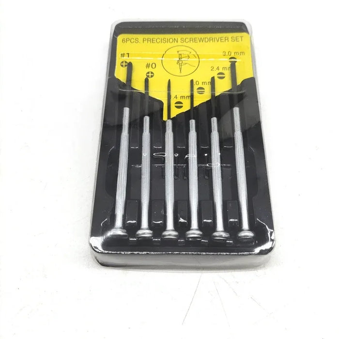 Multi-functional Mini Screwdriver Set with Extension Rod and Magnetic Tips for Watch Repair and Household Use