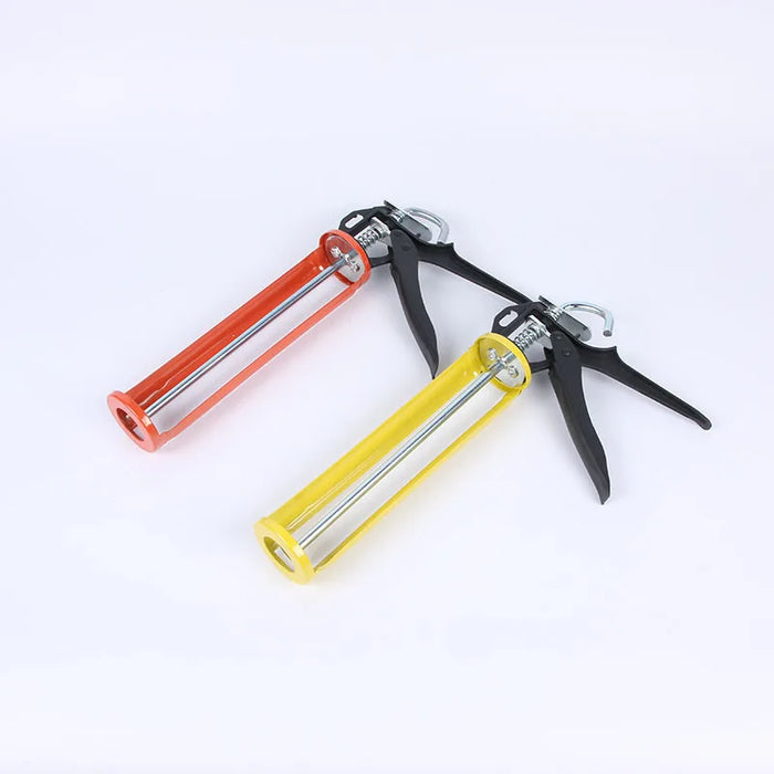 Glass glue gun with rotating nozzle and powerful aluminum alloy tube