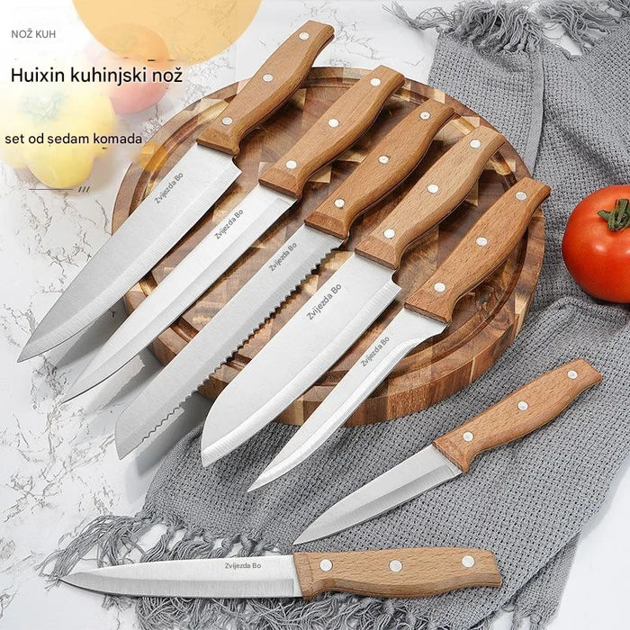 New high-quality wooden handle knife