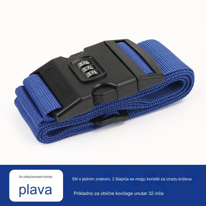 Durable Luggage Packing Straps with Reinforced Buckles