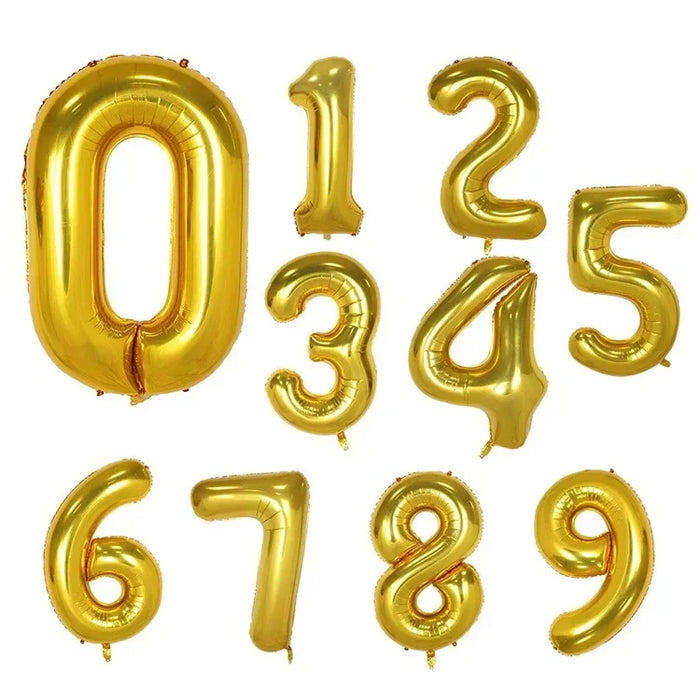 32-Inch foil balloons for birthday party decorations