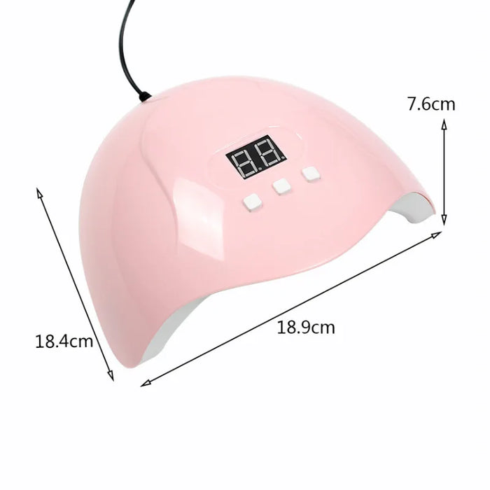 Professional USB LED Nail Lamp, Gel Polish Quick Drying Phototherapy Light