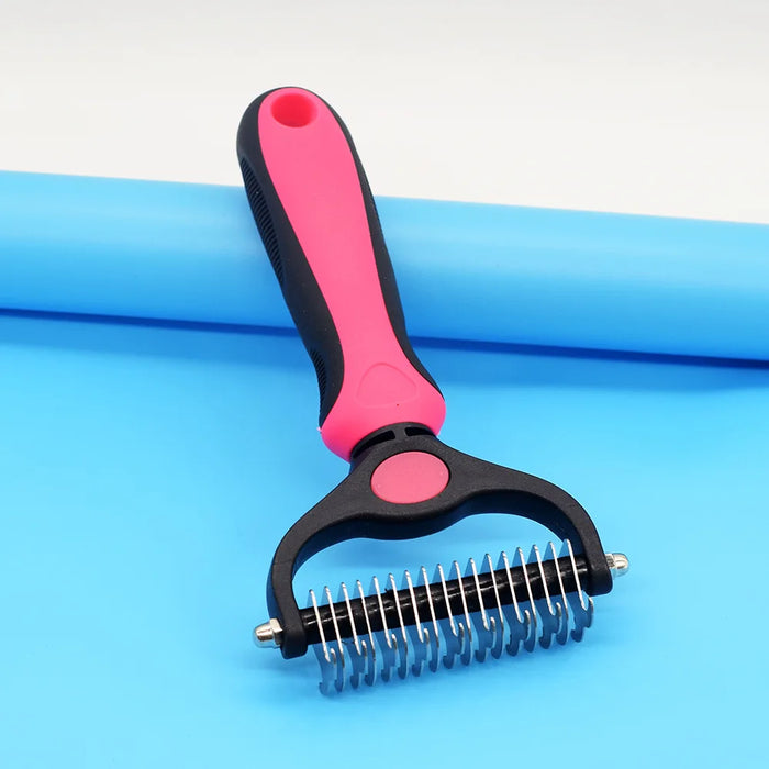 Pet Hair Remover Comb: Get Rid of Tangles, Mats, and Loose Fur in One Stroke