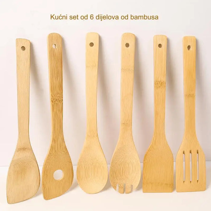 Kitchenware set Bamboo spatula Wholesale Non-stick pan Cooking spatula Bamboo spatula Cookware