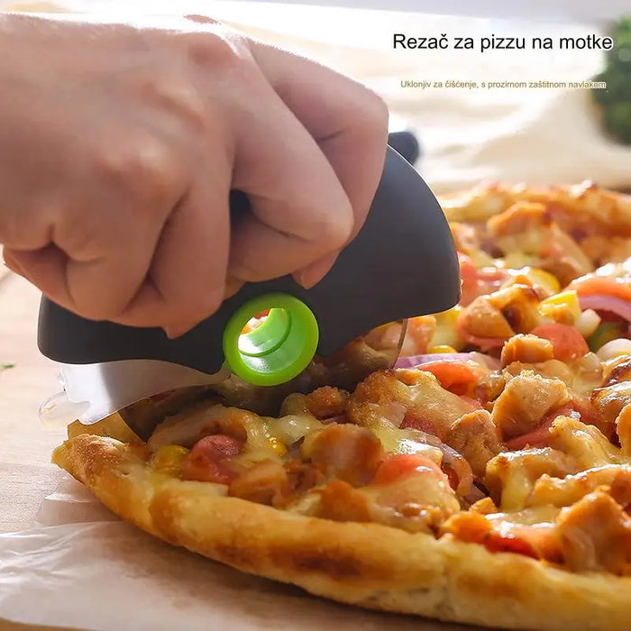 Pizza Cutting Machine with Protective Cover