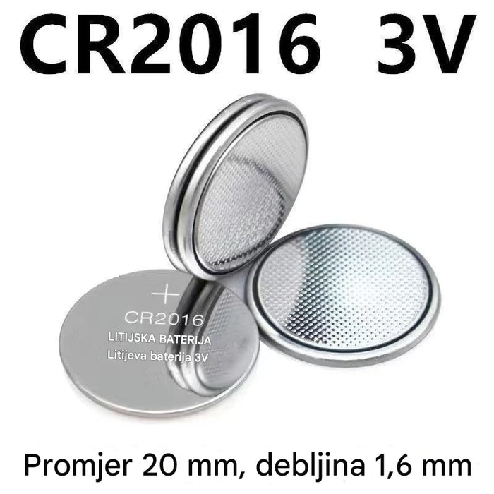 Long-lasting 3V lithium manganese Button Cell Batteries for remote controls, flashlights, and toys