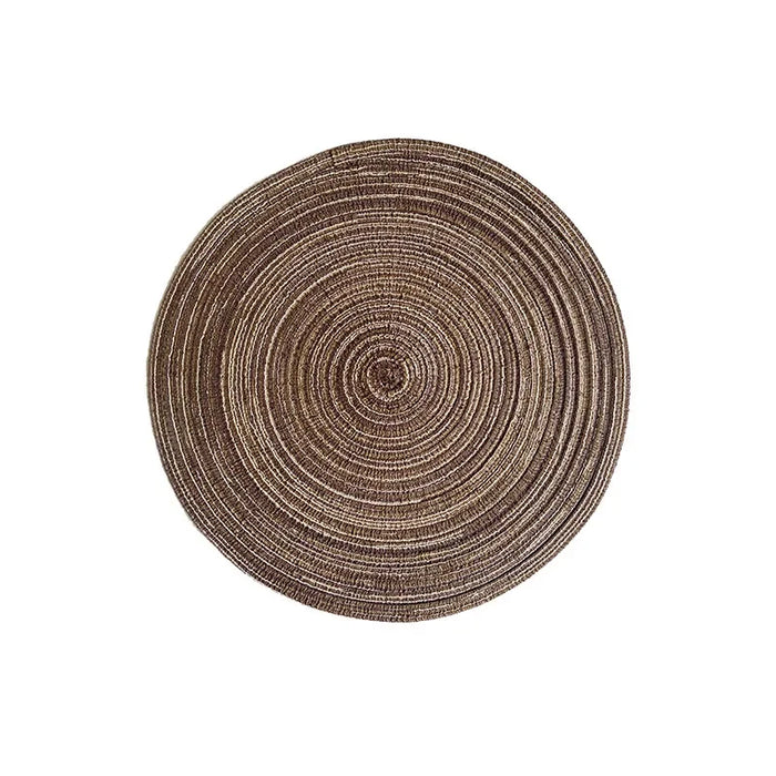 Natural & Durable Cotton Placemats and Coasters Set - Eco-Friendly and Heat Resistant - Ideal for Kitchen and Dining Room