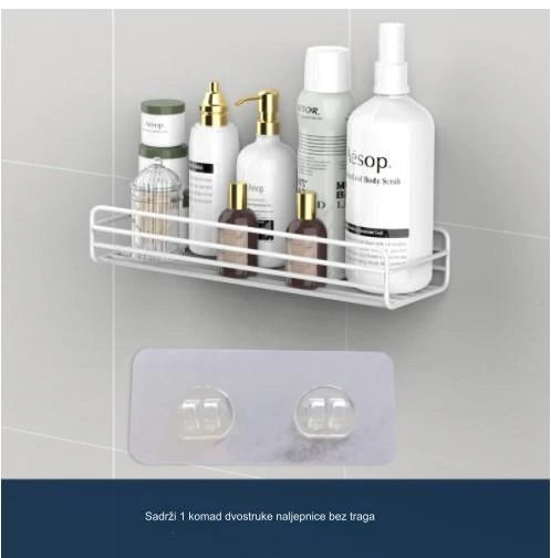 Multifunctional bathroom storage rack