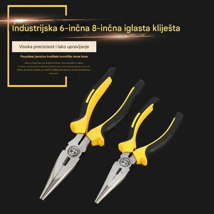 Professional forged pliers for DIY and electrician use