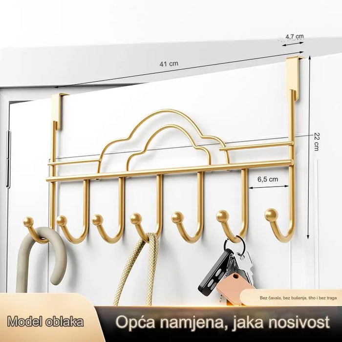 Multifunctional home storage tool! Hook the entrance and organize the space