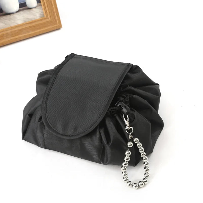 Creative Lazy Drawstring Cosmetic Bag Portable Storage Essentials Travel Helper