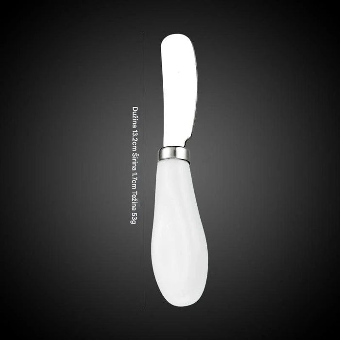 Perfectionist's Stainless Steel Cheese and Butter Knife Set