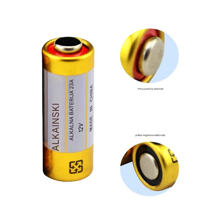 Extra-Long Lasting 12V Alkaline Battery Pack for Remote Control Doorbells, Roll-up Doors and Toys