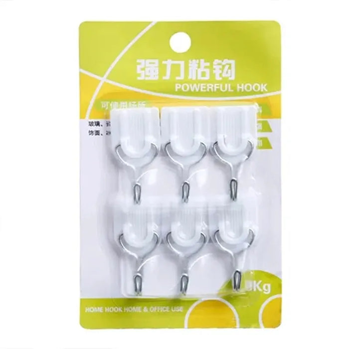 Small Adhesive Hook Mini 6PCS