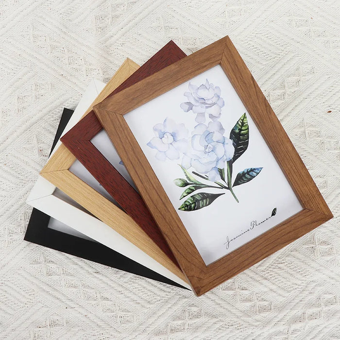 Innovative wooden photo frames for wall decoration and tabletop display