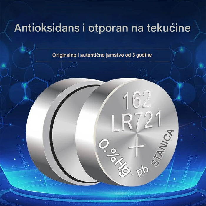 Long-lasting 1.5V Button Cell Batteries for Watches and Toys