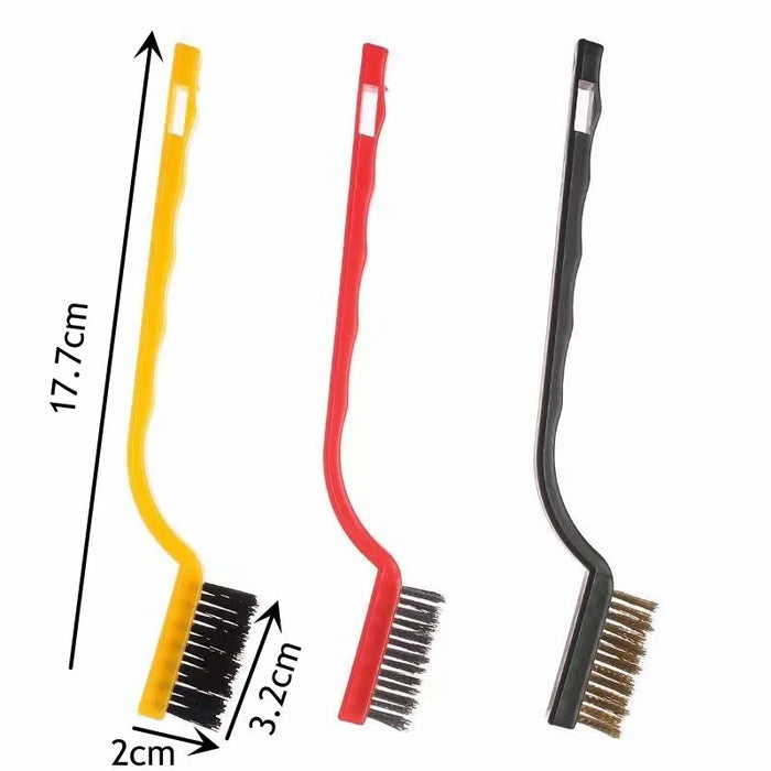 Kitchen stove cleaning multi-functional cleaning brush