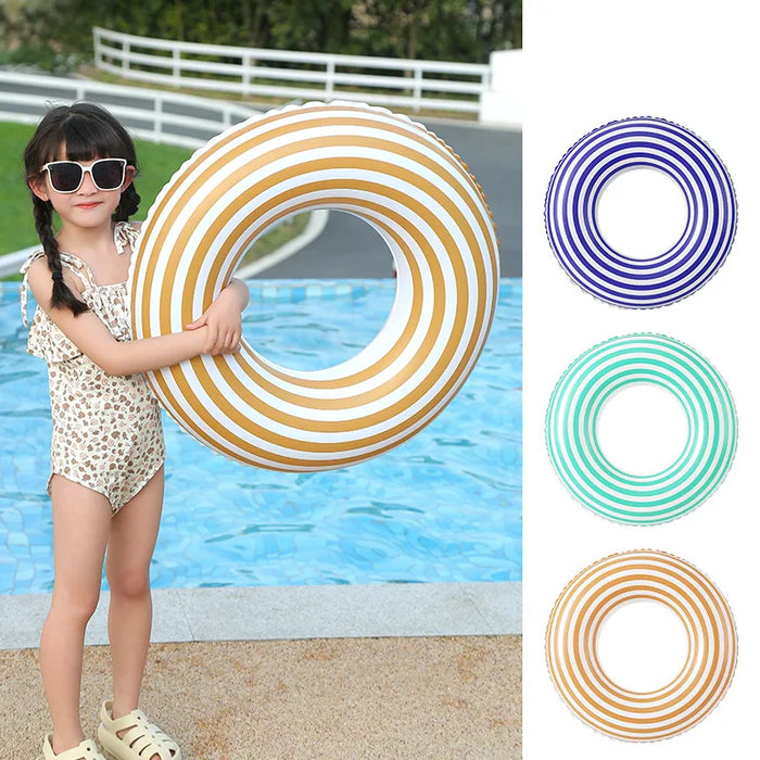 New double-layer children's swimming ring PVC inflatable