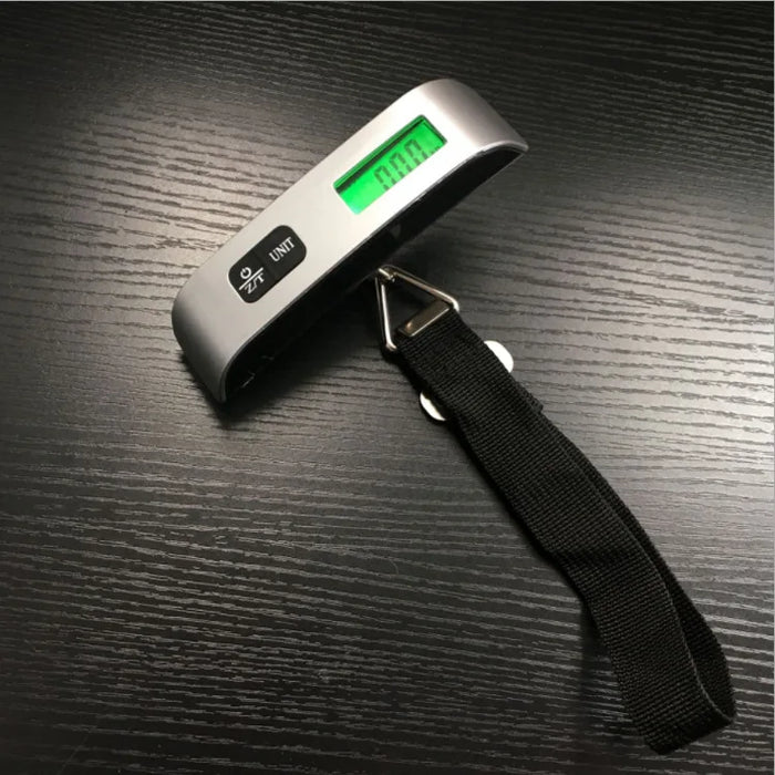 Portable electronic scale with hook