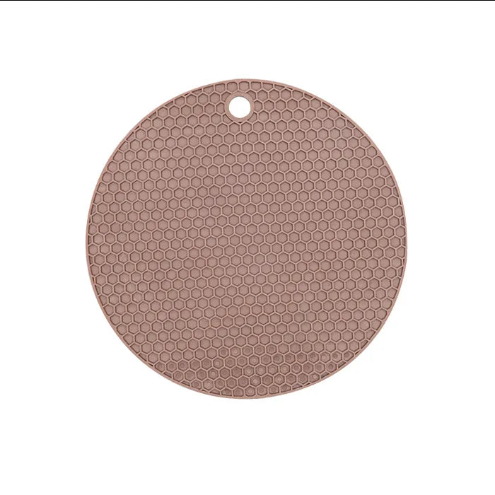 Non-slip rubber coasters for kitchen and dining table mats