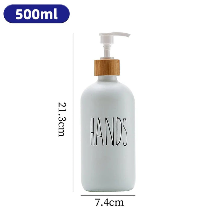 Separate bottle shampoo body wash bottle