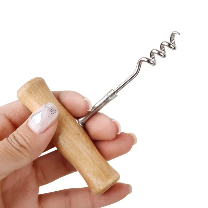 Multi Purpose Wooden Handle Can Opener