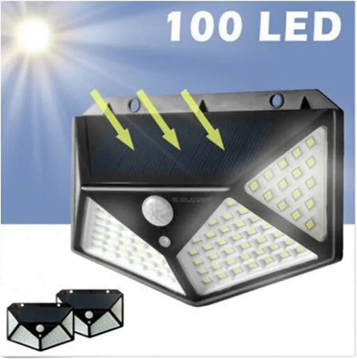 Solar dynamic LED lights for outdoor gardens