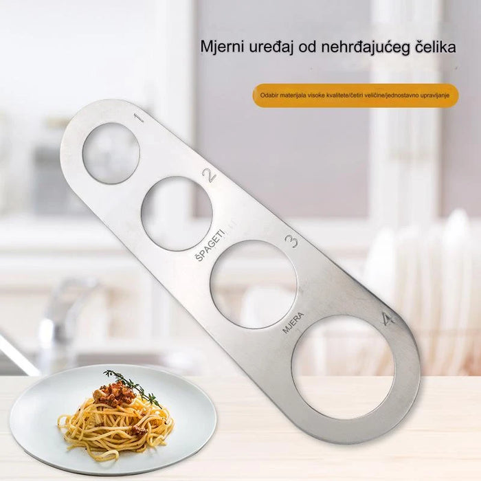 Innovative spaghetti sizes made of stainless steel